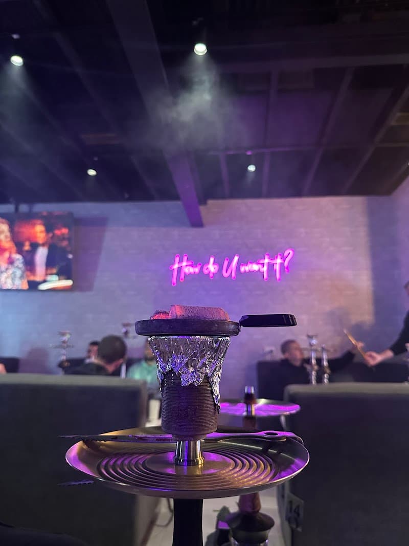 The Premium Lounge dining area